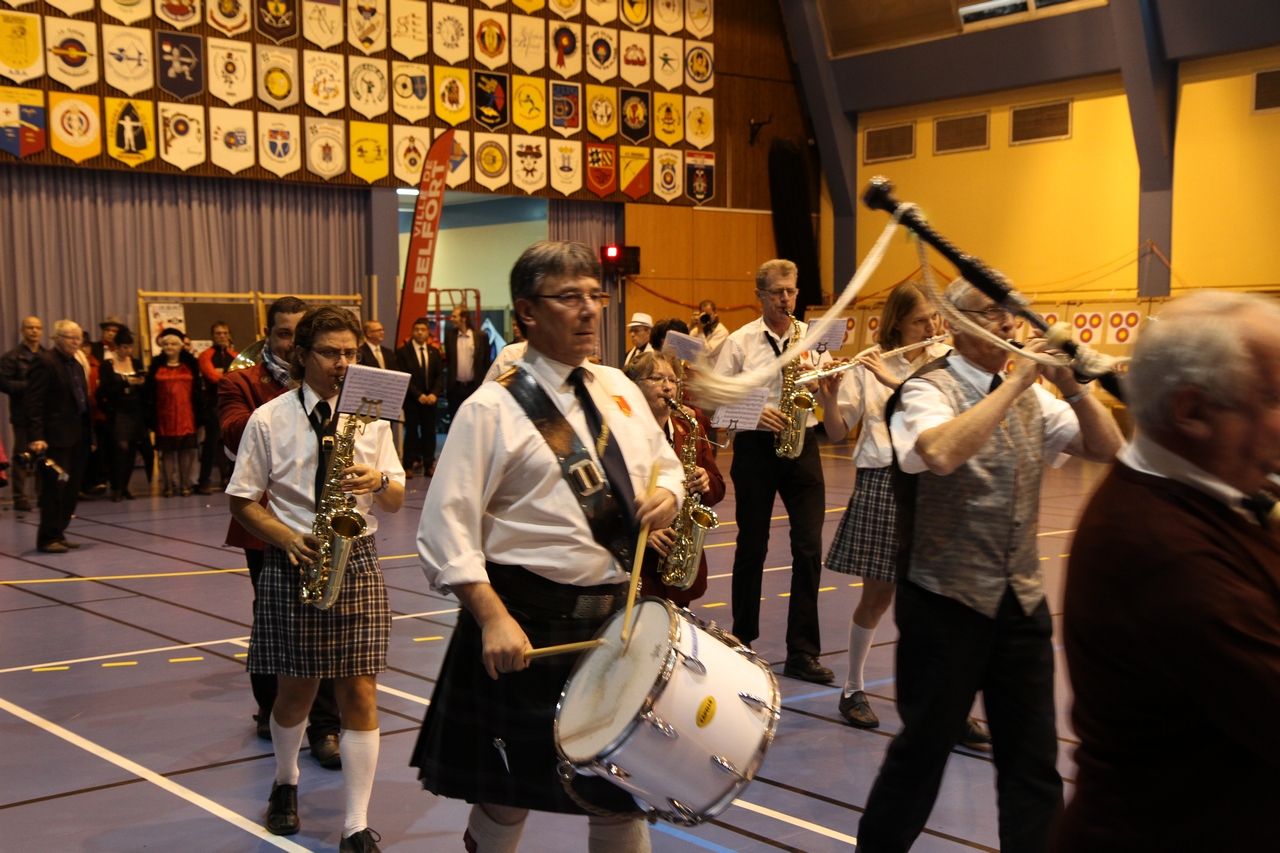 Les archers de la savoureuse au 24H internationales de Belfort 2017.